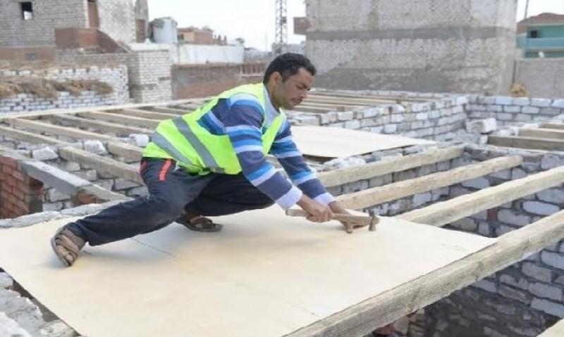 إعمار 17 منزل بحجازة مركز كوم