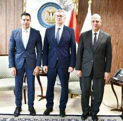 وزير البترول يستقبل نائب الرئيس...