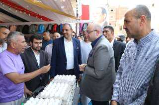 محافظ بني سويف يتفقد معرض”أهلاً...