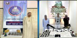 ضبط عناصر إجرامية بأسوان والمنيا...