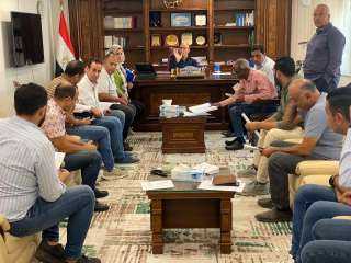 رئيس جهاز القاهرة الجديدة يلتقي...