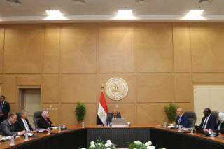 وزير الكهرباء يبحث مع وفد...