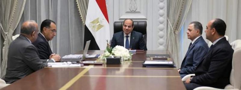 اجتماع الرئيس عبد الفتاح السيسي
