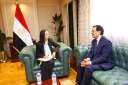 وزيرة التضامن  تلتقي المدير...