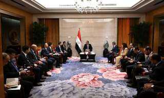 رئيس الوزراء يلتقي رئيس الشركة...