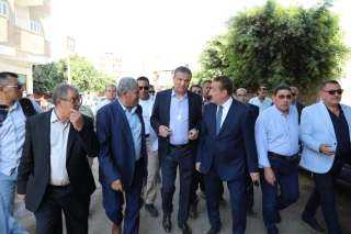 وزير الزراعة ومحافظ المنوفية يتفقدان...