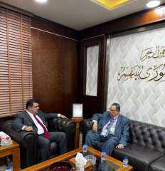 رئيس بعثة جامعة الدول العربية...