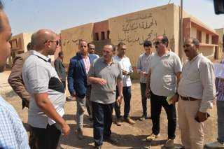 محافظ أسيوط يتفقد جراجات الانقاذ...
