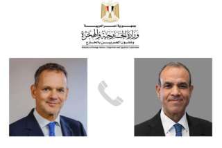 وزير الخارجية يتلقى اتصالاً ...