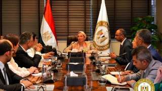 وزيرة البيئة تلتقى الرئيس التنفيذي...