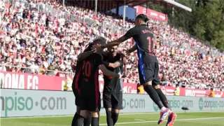 الدورى الإسباني.. برشلونة يسحق جيرونا...