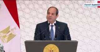 الرئيس السيسي: رسالة الإسلام بلغت...