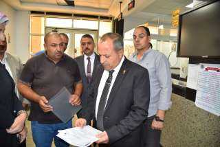 محافظ بورسعيد يتابع سير أعمال...