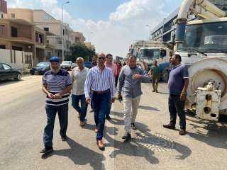 رئيس جهاز القاهرة الجديدة يتفقد...