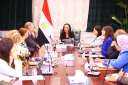 وزيرة التضامن تستقبل سفير الاتحاد...