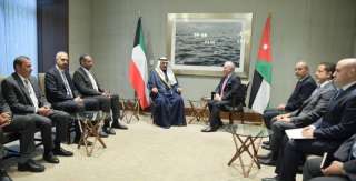 ولى عهد الكويت وملك الأردن...