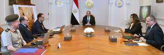 الرئيس السيسى يستعرض المحاور المختلفة...