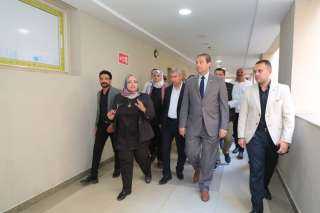 محافظ دمياط يواصل جولته بتفقد...
