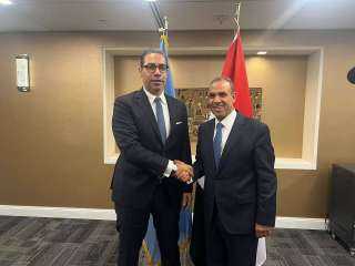 وزير الخارجية والهجرة يلتقى مع...