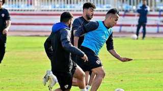 الزمالك يتدرب على ركلات الترجيح...