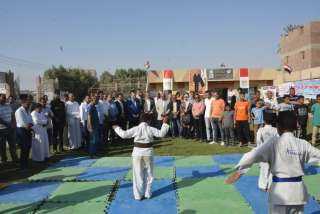 محافظ الجيزة يتفقد مركز شباب...