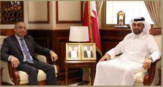 سفير مصر فى الدوحة يبحث...