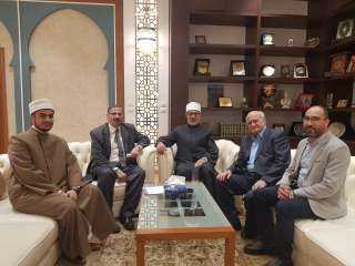 مفتي الجمهورية يستقبل رئيس المعهد...