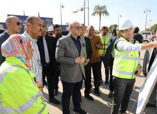 محافظ بني سويف يشهد التدريب...