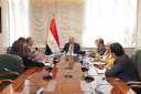 وزير العمل يلتقي وفدًا من...