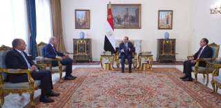 الرئيس السيسى يستقبل الصفدى ويؤكد...