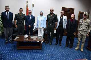 جامعة حلوان تستقبل لجنة التجنيد...