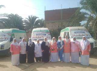 محافظ بنى سويف: فحص وعلاج...