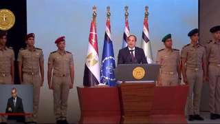 الرئيس السيسي لـ المصريين: مصر...