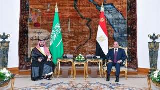 الرئيس السيسي وولي عهد السعودية...