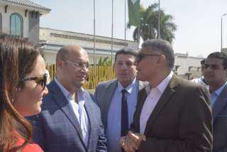 محافظ الجيزة يتفقد نسب التنفيذ...