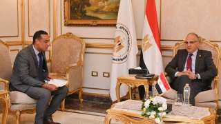 وزير الرى يلتقى مدير مكتب...