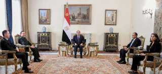 الرئيس السيسي يستقبل وزير الخارجية...