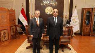 وزير العدل يستقبل سفير اليابان...