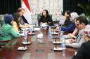 ‏‎وزيرة التضامن الاجتماعي تلتقي مدير...