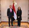 وزيرة التضامن الاجتماعي تستقبل سفير...