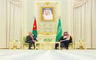 ولى العهد السعودى وملك الأردن...