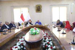 محافظ الوادي الجديد يبحث مع...