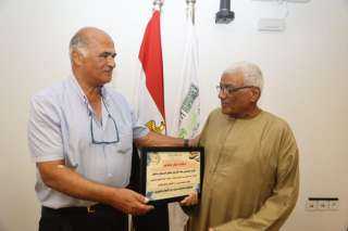 تكريم أبطال حرب أكتوبر فى...