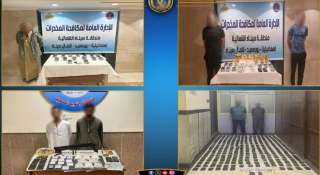 ضبط عدة عناصر إجرامية وبحوزتهم...