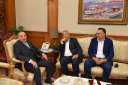 محافظ بورسعيد يستقبل رئيس المصرى...
