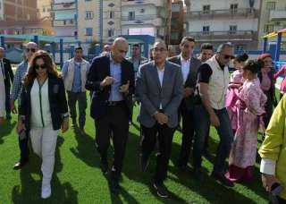 وزيرة التنمية المحلية تشارك تفقد...