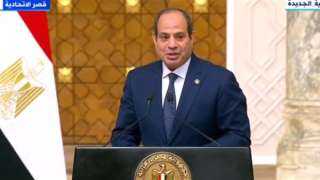 رئيس السيسي يهنئ نظيره الجزائر...