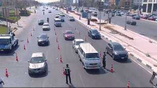 الحالة المرورية بالقاهرة والجيزة اليوم...