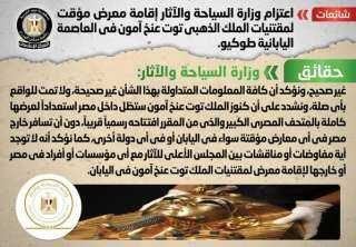 الحكومة تنفى إقامة معرض مؤقت...