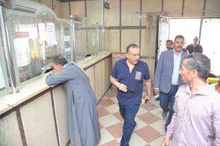 محافظ أسيوط يتفقد سير العمل...